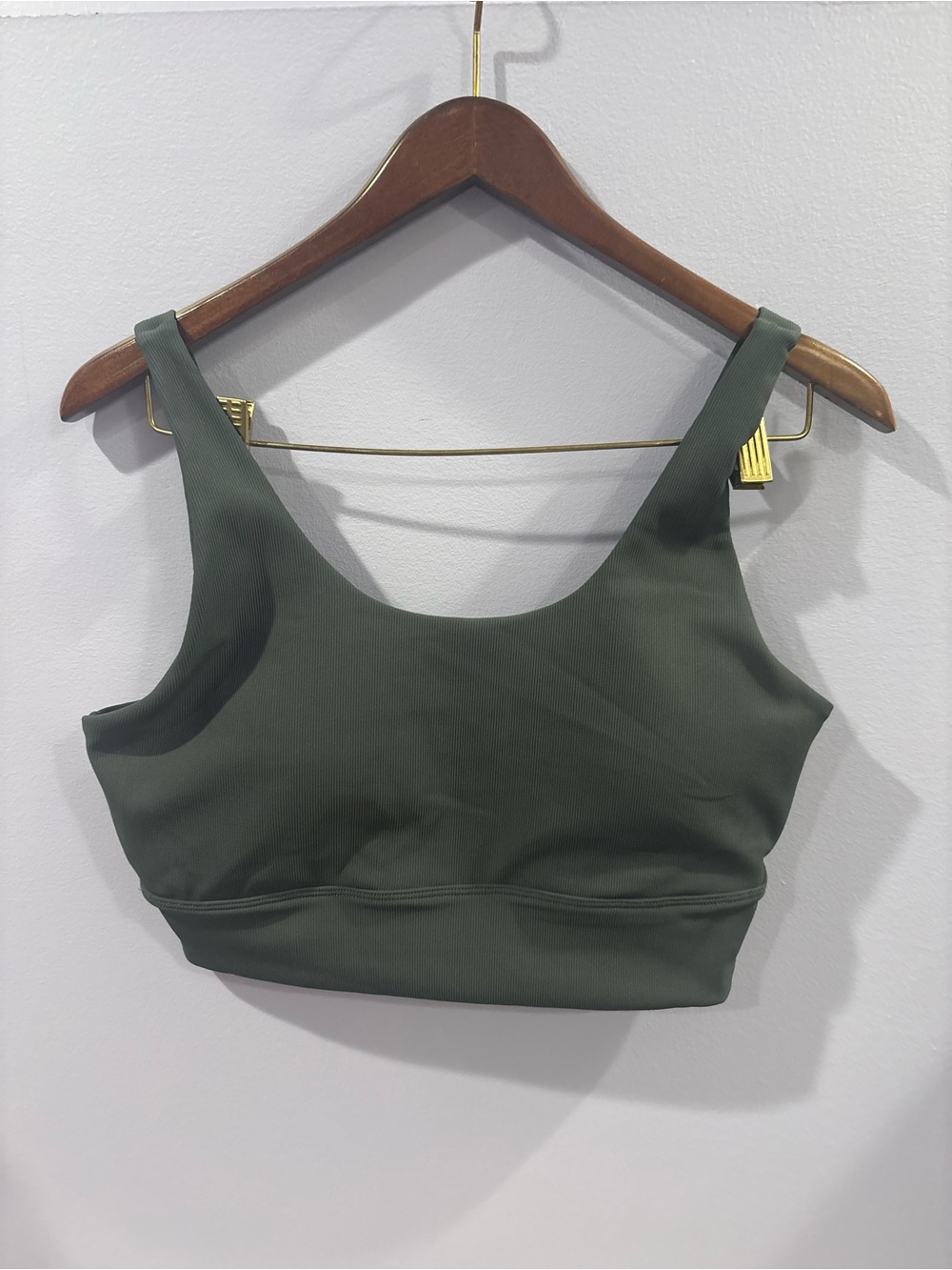 Seamless Scoop Bralette in grey